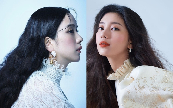 Jisoo BLACKPINK dan Bae Suzy Dipuji Miliki Wajah Standar Kecantikan Korea