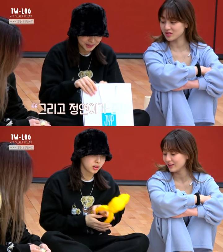 Nayeon Twice - Cetakan Boneka Salju