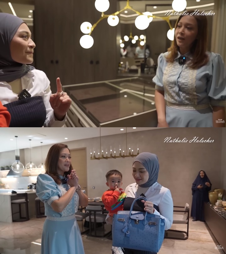 Nathalie Holscher Bercanda Niat Jual Tas Pemberian, Reaksi Maia Estianty Tegas