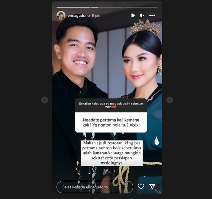 Erina Gudono Spill Kencan Pertama dengan Kaesang, Ternyata Banyak yang Sudah Salah Paham