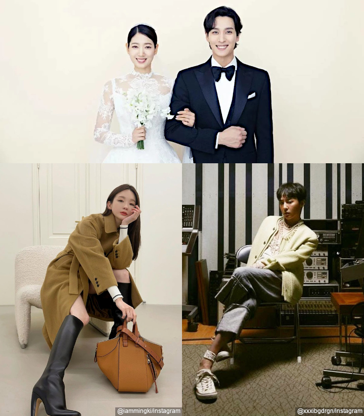 Januari: Pernikahan Park Shin Hye-Choi Tae Joon dan Rumor Kencan Kang Min Kyung dan G-Dragon