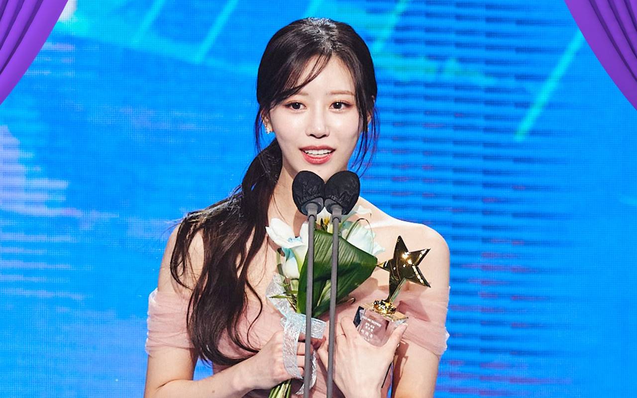 MBC Entertainment Awards 2022: Mijoo Syok Hingga Copot High Heels Saat Terima Penghargaan