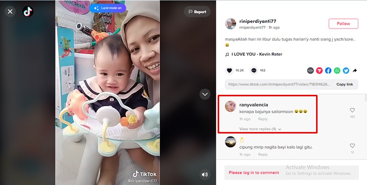Rayyanza Cipung Disangka Pakai Kostum Sailor Moon, Ramai Dipuji Cantik