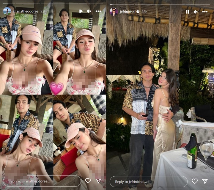 Potret Mesra Jefri Nichol Rayakan Tahun Baru Bareng Pacar Bule Bikin Salfok