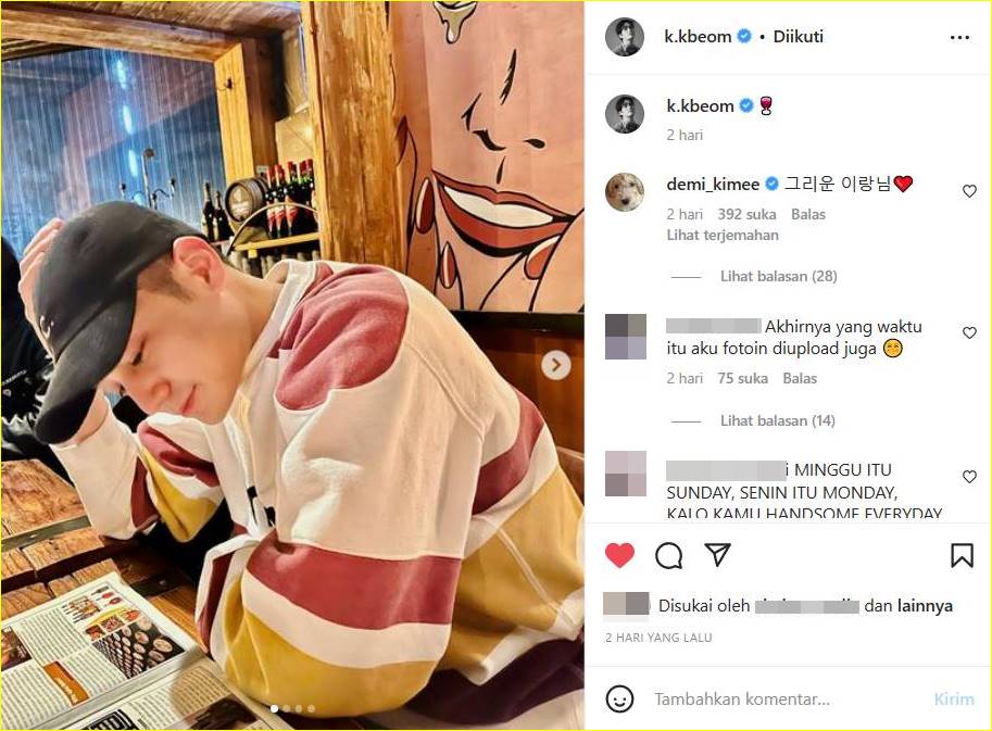 Interaksi dari Kim Bum dan Kim Young Ji