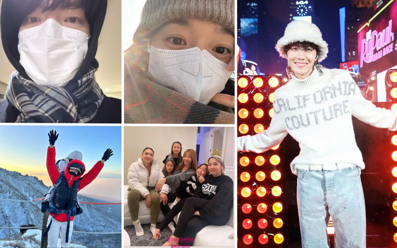 Kim Woo Bin-Shin Min Ah Lovestagram, 9 Potret Seleb Korea Rayakan Tahun Baru 2023 Penuh Sukacita