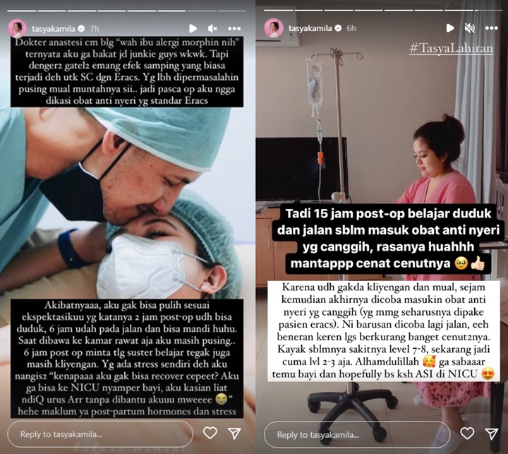 Tak Sesuai Ekspektasi, Tasya Kamila Justru Alami Alergi Hingga Stres Pasca Lahiran