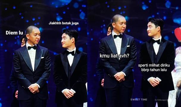 Momen Lee Seung Gi dan D.O. EXO di KBS Drama Awards 2022 jadi meme