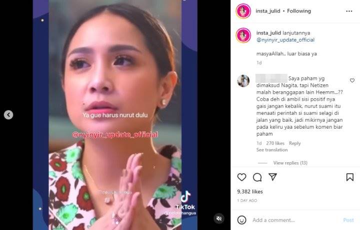 Prinsip Nagita Slavina Menuruti Suami Demi Jaga Pernikahan Tuai Kontroversi