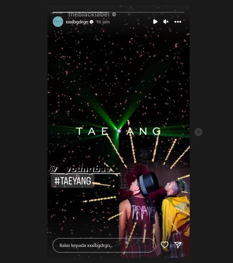G-Dragon promosi comeback Taeyang