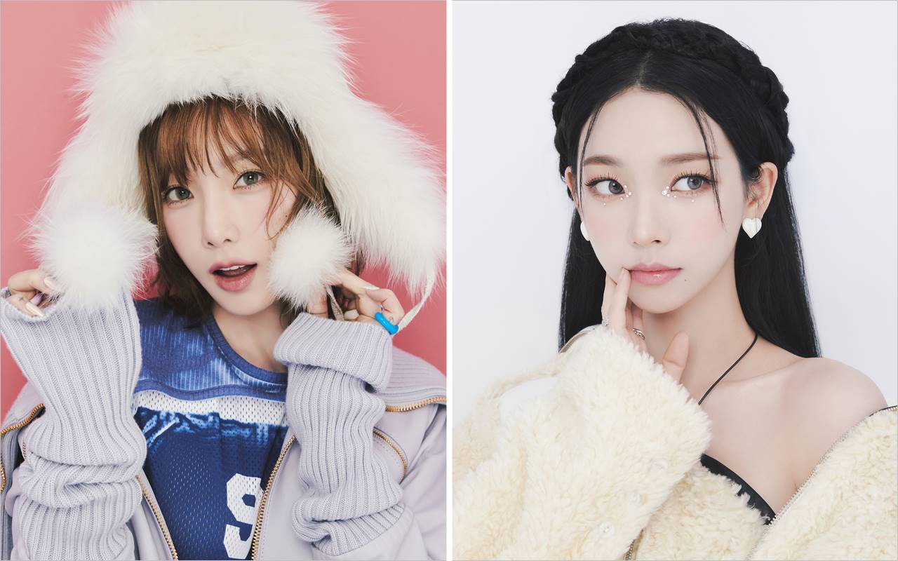 Kombinasi Visual Taeyeon dan Karina Untuk GOT The Beat 'Stamp On It' Bikin Geger