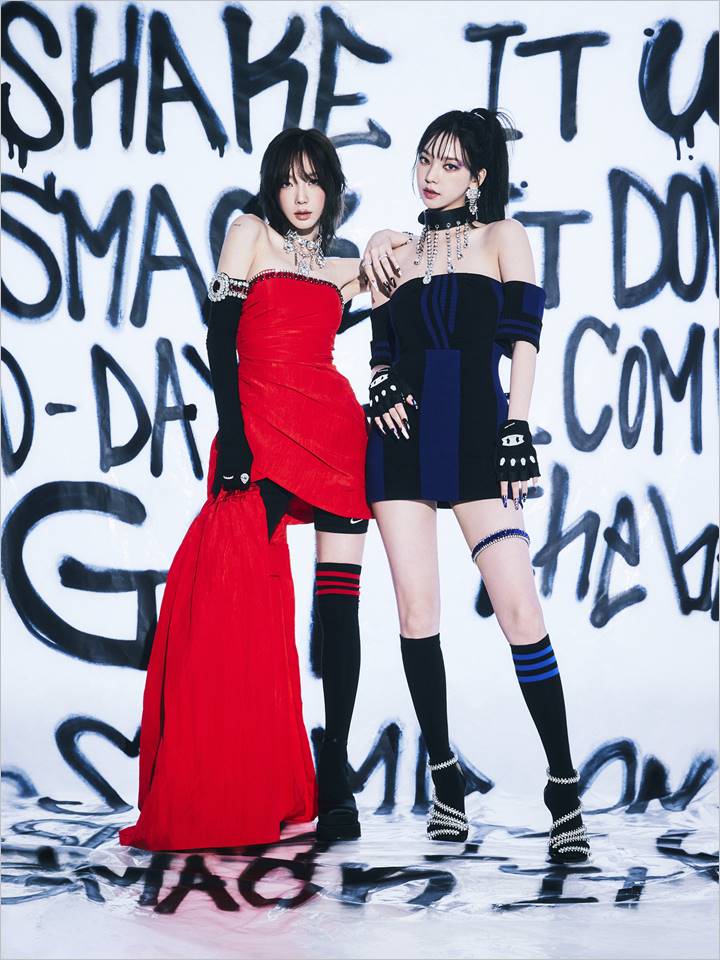 Kombinasi Visual Taeyeon dan Karina Untuk GOT The Beat \'Stamp On It\' Bikin Geger
