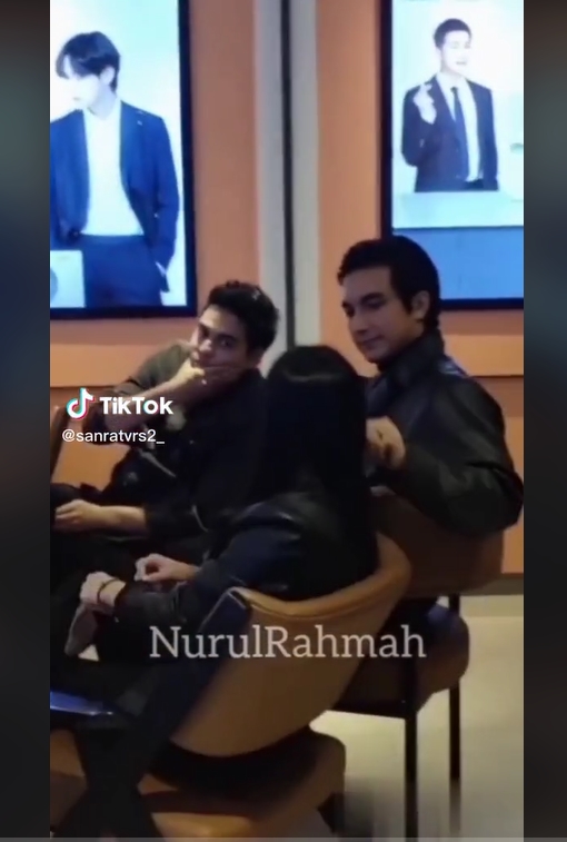 Sandrinna Michelle-Junior Roberts Tengah Mesra, Kemunculan V dan RM BTS Bikin Salfok