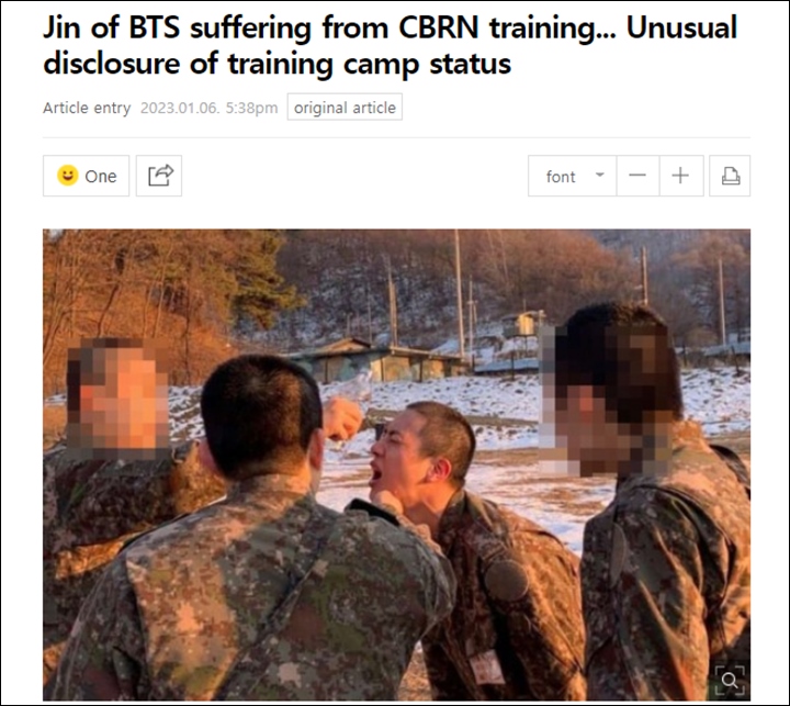 Media Korea Tuding Penderitaan Wamil Jin BTS Terlalu Diekspos