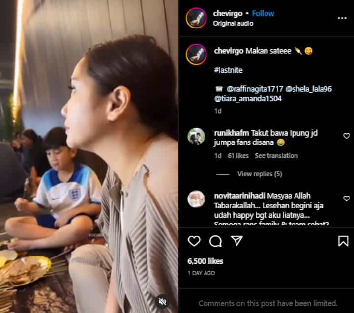 Ngemper Makan Sate, Nagita Duet Bareng Pengamen Bikin Takjub