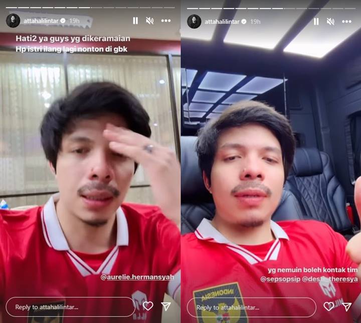 Ponsel Aurel Hermansyah Hilang, Atta Halilintar Janjikan Hadiah Untuk yang Temukan
