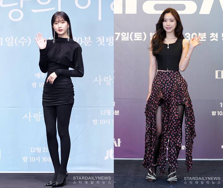 Moon Ga Young dan Son Na Eun Menonjol, Selera Fashion Saat Preskon Drama Dibandingkan