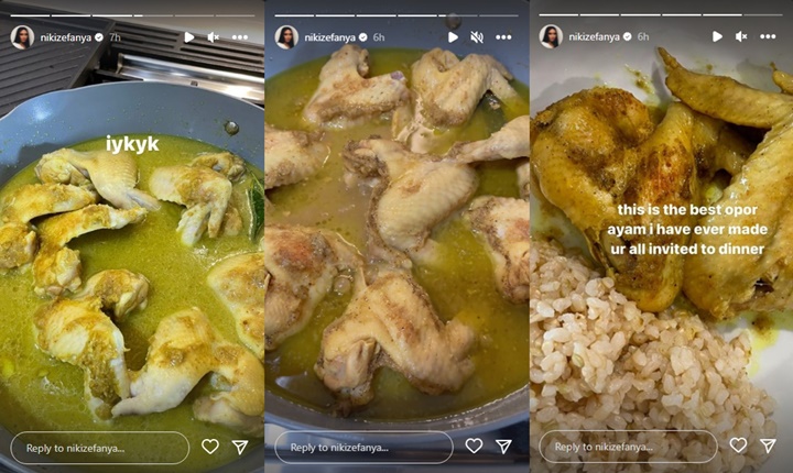 Agak Lain, Opor Ayam Buatan NIKI Tetap Tampak Lezat
