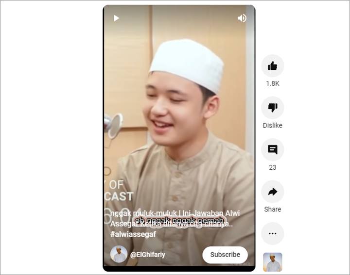 Tak Pernah Bercita-cita Jadi Artis, Alwi Assegaf Malu-malu Sebutkan Keinginan Sederhana