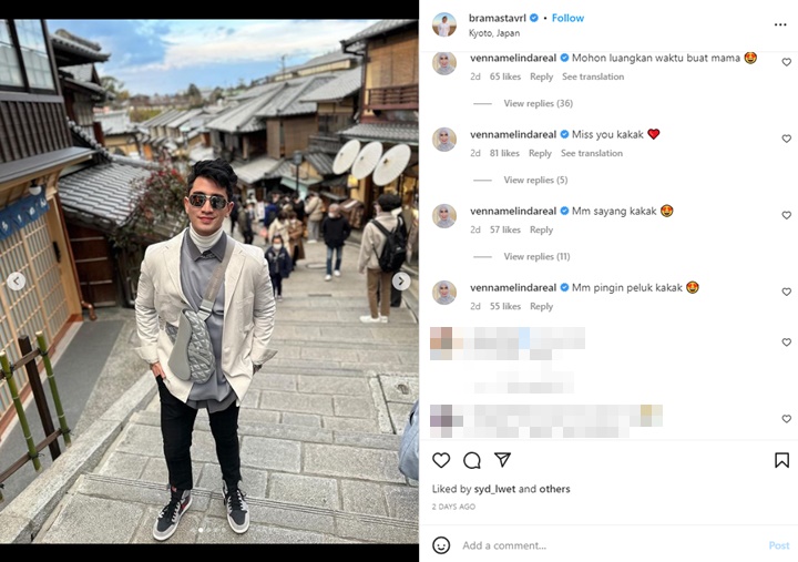 Komentar Memelas Venna Melinda di Postingan Verrell Bramasta Bak Pertanda