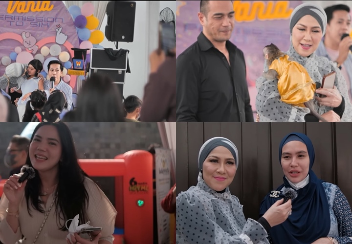 Rayakan Ulang Tahun Vania