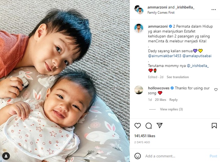 Putri Irish Bella Diduga Ganti Nama Usai Foto Cantiknya Dibagikan Ammar Zoni