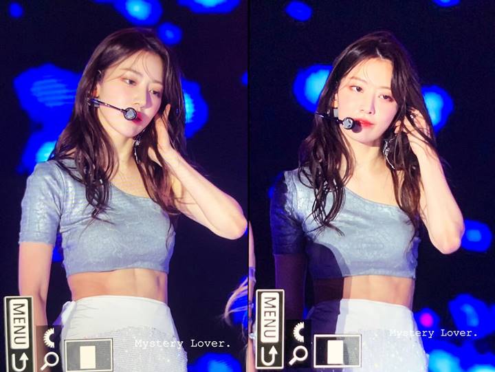 GDA 2023: Abs Ngintip, Sakura Miyawaki LE SSERAFIM Tularkan Semangat Nge-Gym