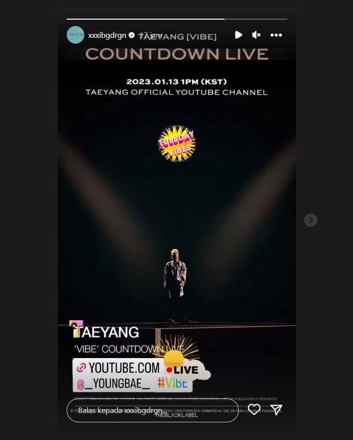 G-Dragon BIGBANG mempromosikan comeback solo Taeyang