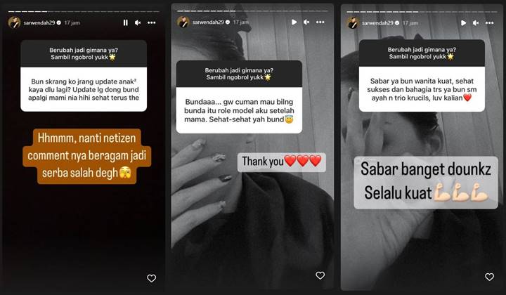 Sarwendah Curhat Komentar Netizen Jadi Alasan Jarang Update Soal Anak-anak