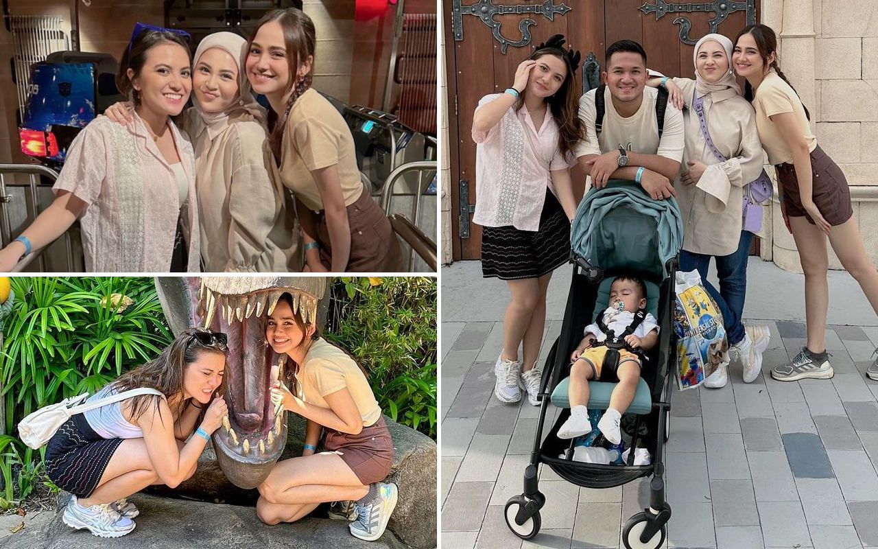 Biasa Bucin Dengan Rizky Nazar, Syifa Hadju Pamer 10 Momen Liburan Bareng Bestie Ke Singapura