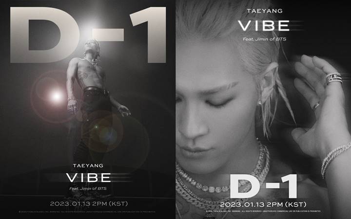 Taeyang BIGBANG Pamer Body Goals H-1 \'VIBE\' Rilis, Penampilan Jimin BTS Dipertanyakan