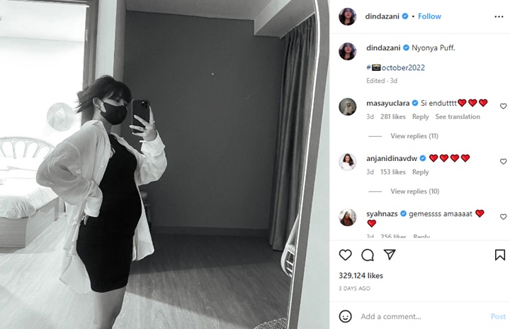 Adinda Azani Punya Julukan Lucu Untuk Diri Sendiri Kala Pamer Baby Bump