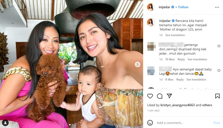 Jessica Iskandar Janjian Hamil Bareng dengan Sosok Artis Cantik di Tahun Ini