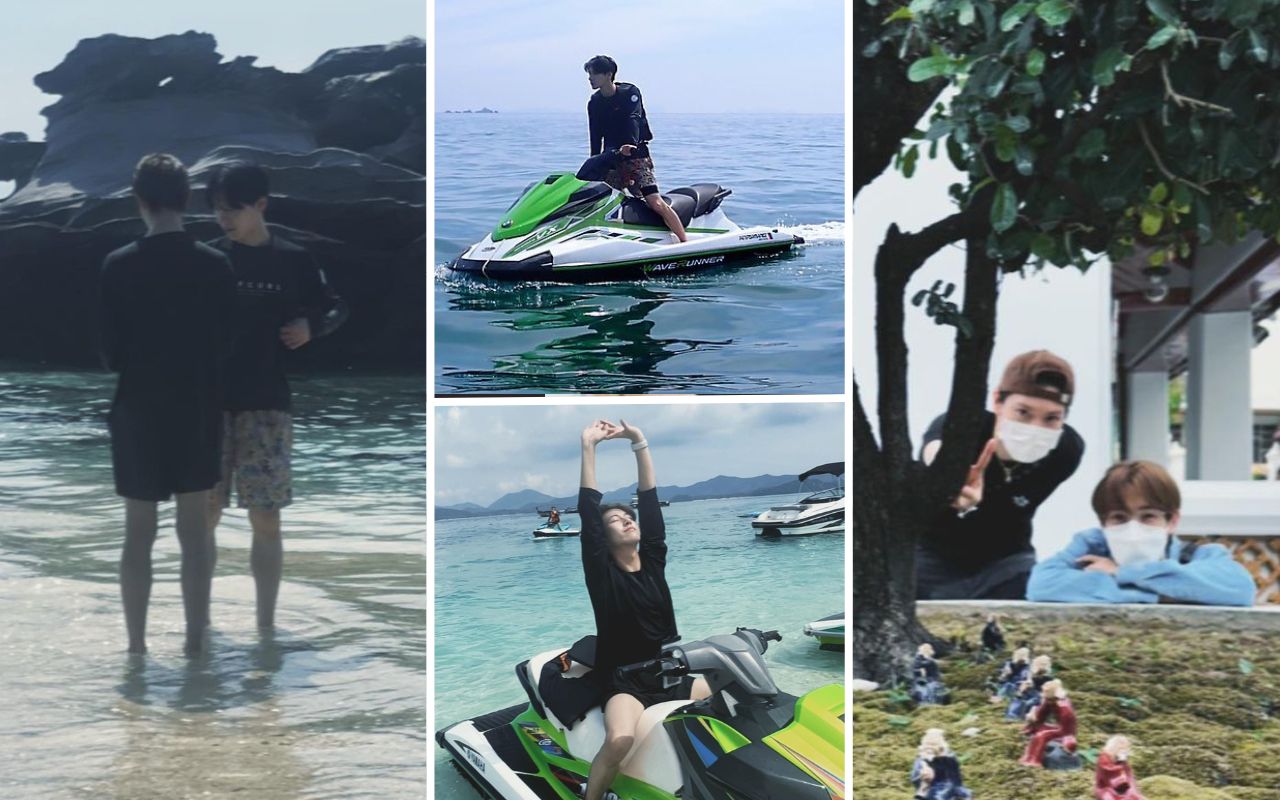 Sempat Tegur Sasaeng Nekat, Ten dan Renjun NCT Pamer 10 Potretnya Enjoy Liburan di Thailand