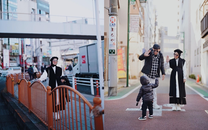 Gaya Candid di Jalanan Tokyo