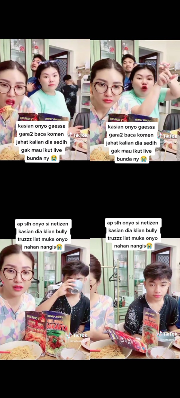 Sarwendah Geram, Betrand Peto Murung Usai Dituduh Sentuh Bagian Sensitif
