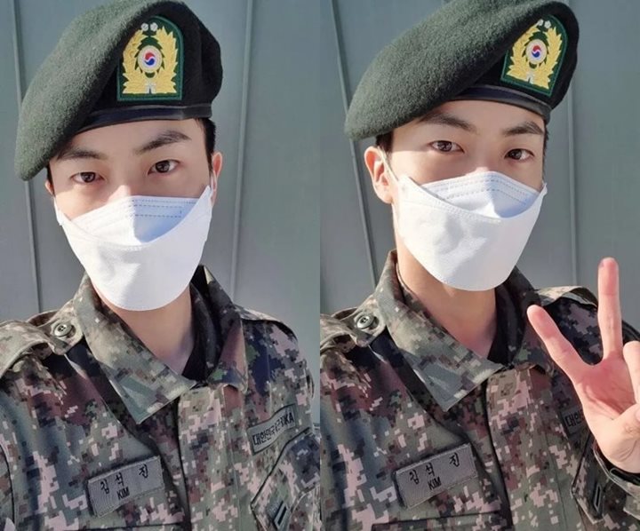 Jin BTS Bawa Update Kabar Menenangkan untuk ARMY Soal Kondisinya Selama Wamil