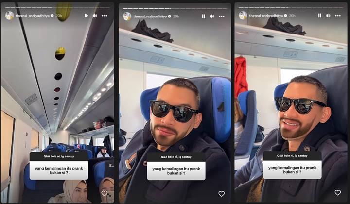 Rezky Aditya Bereaksi Usai Kabar Kemalingan 2 Tas Branded Baru Dikira Cuma Prank