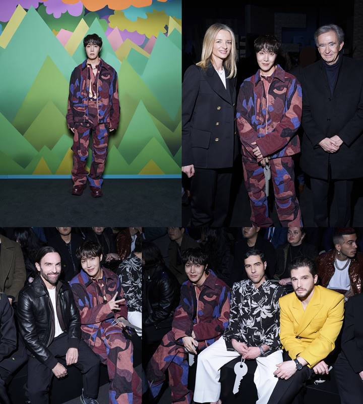 Bak Bintang Utama, J-Hope BTS Jejer Orang Penting di Paris Fashion Week 2023