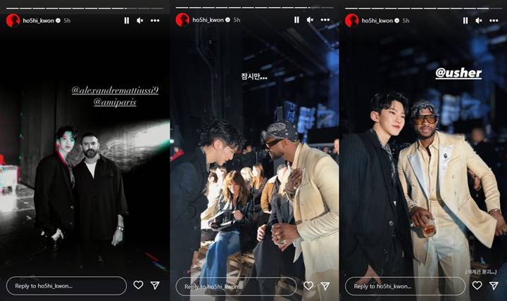 Hoshi SEVENTEEN Jadi Fans Sukses di Paris Fashion Week, Interaksinya Kelewat Uwu