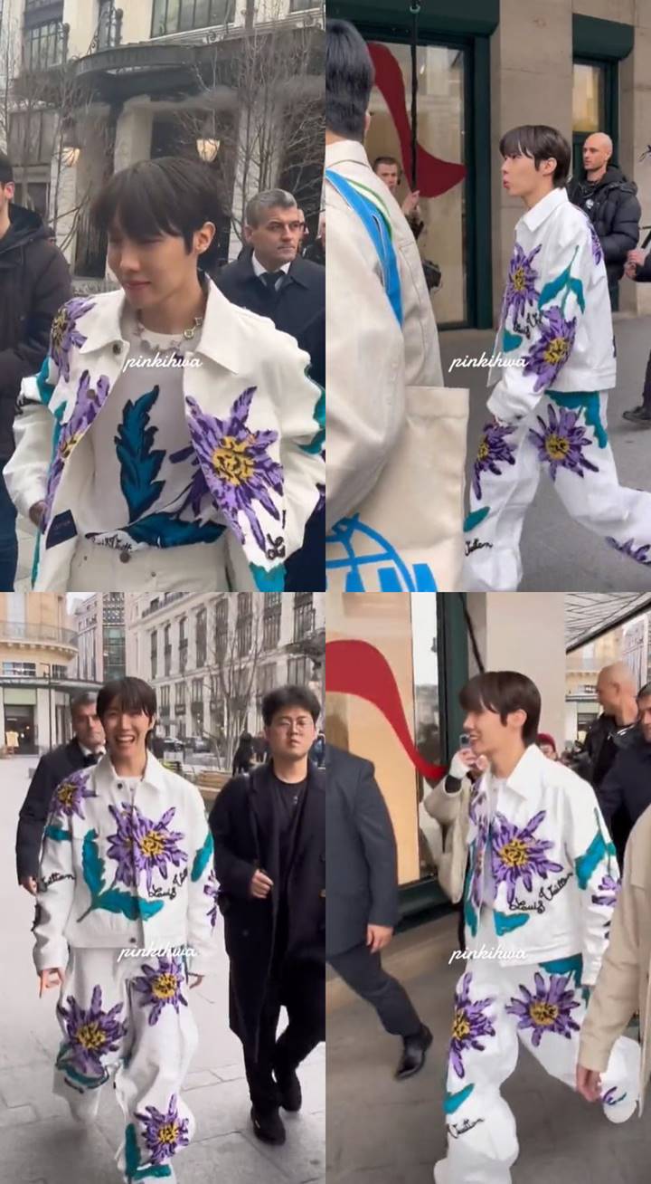 J-Hope BTS Secerah Outfit Saat Jalan Santai di Paris, Harganya Capai Ratusan Juta