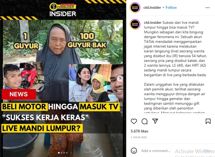Deddy Corbuzier Miris Tahu Fakta Dibalik Konten Ibu-ibu Live Mandi Lumpur di TikTok