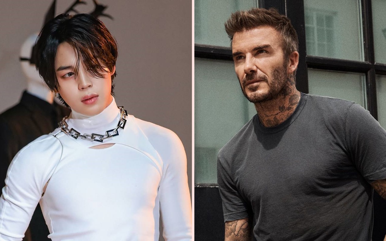 Jimin BTS Debut di InstaStory David Beckham, 2 Bintang Dunia Ketemu Auto Gempar