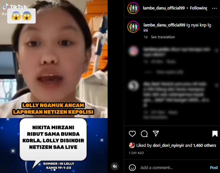 Putri Nikita Mirzani Sentil Menohok Haters
