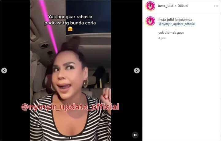 Heboh Gerakan Tangan Melaney Ricardo Diduga Bak Kode Minta Tolong