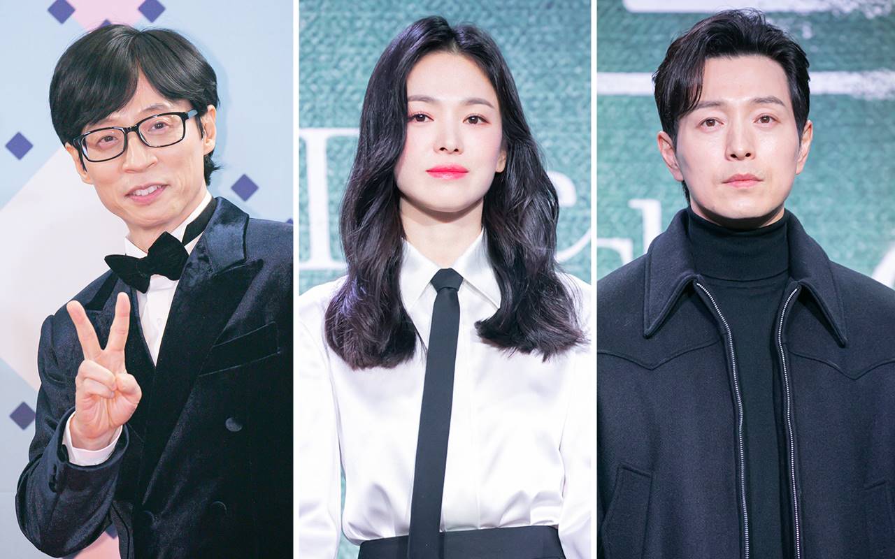 Yoo Jae Suk Parodikan Adegan Song Hye Kyo dan Jung Sung Il di 'The Glory'