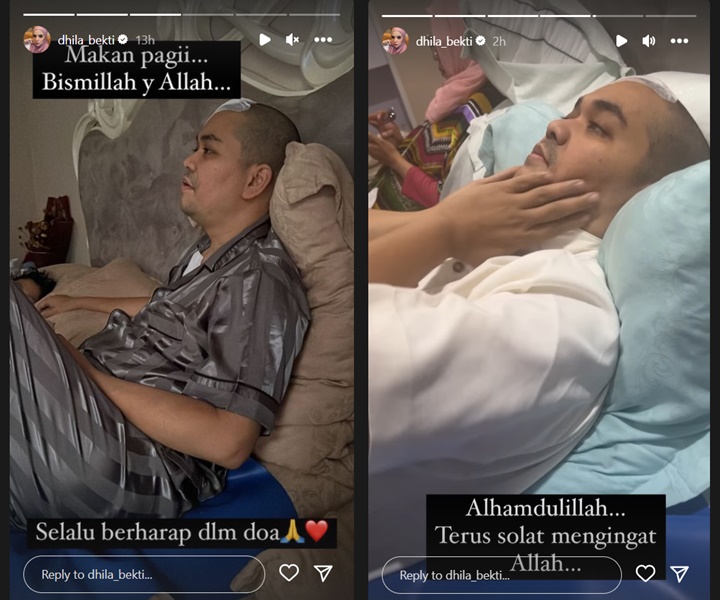 Indra Bekti Pulang Dari RS, Momen Belajar Sholat Sambil Tidur di Ranjang Bikin Haru Indra Bekti Pulang Dari RS, Momen Belajar Sholat Sambil Tidur di Ranjang Bikin Haru