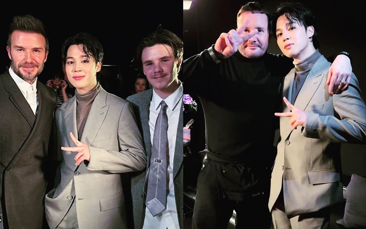 Jimin BTS Bagi Momen Bareng Robert Pattinson Hingga David Beckham, Sempat Dikira Editan