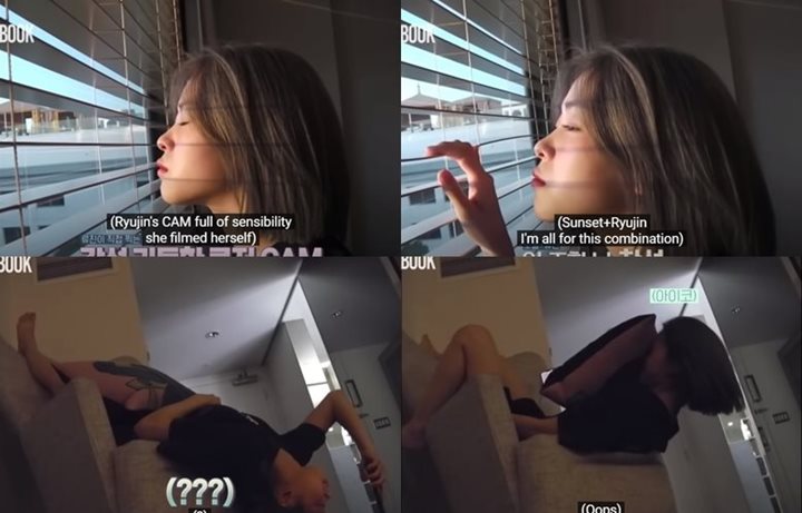 Ryujin ITZY Bak Anak Senja, Tingkah Nyeleneh Nikmati Me Time Bikin Fans Ikut Senyum