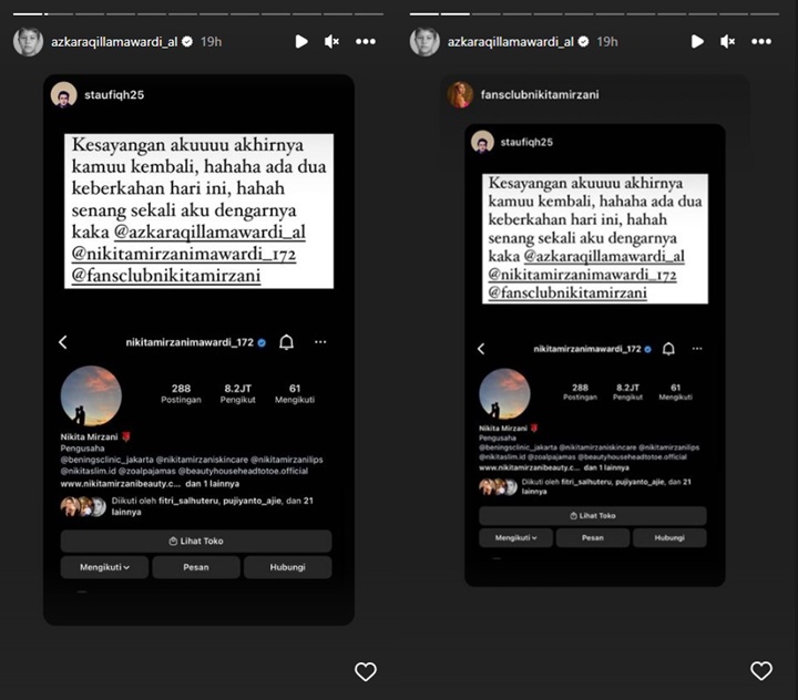 Baru Balik, Akun IG Nikita Mirzani Hilang Lagi Usai Ancam Polisikan Bunda Corla